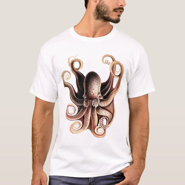 T-shirt de poulpe (Devant)