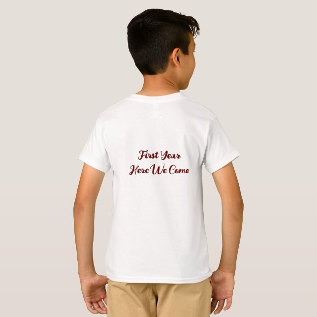 T-shirt de première année (Dos entier)