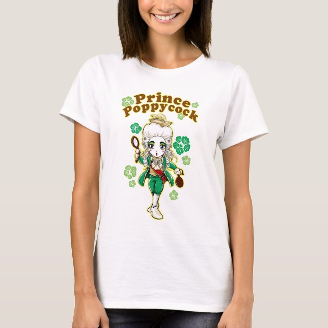 T-shirt de prince Poppycock Figaro Chibi BabyDoll (Devant)