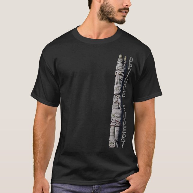 T-shirt de Prince Rupert Totem autochtone Personna (Devant)