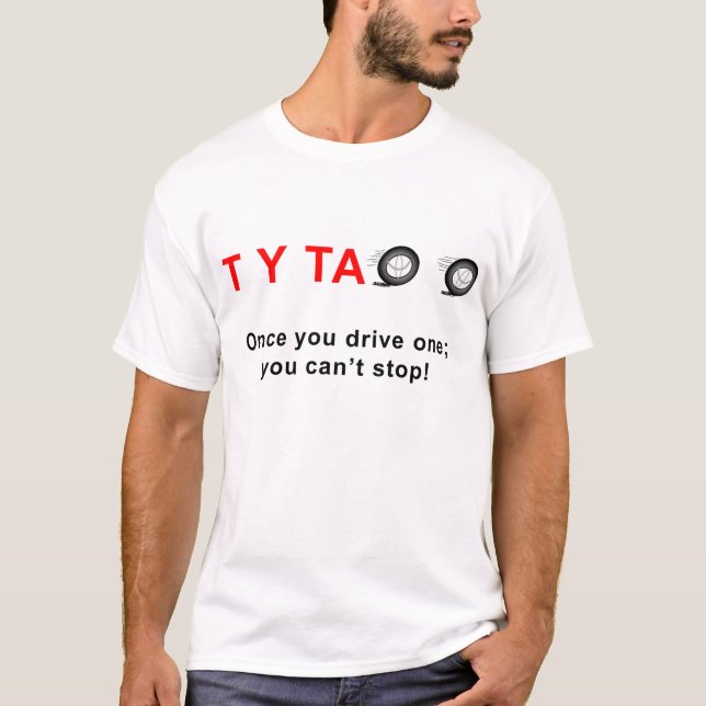 T-shirt de problème de voiture de Toyota (Devant)