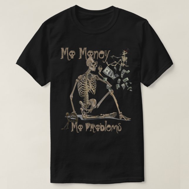 T-shirt de problèmes de MOIS d'argent de MOIS (Design devant)