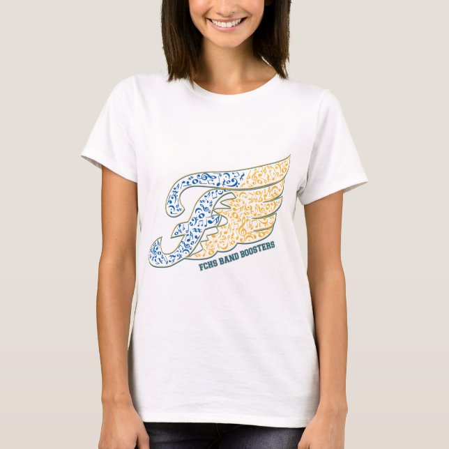 T-shirt de propulseurs de bande de FCHS (#3) (Devant)