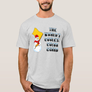 T-shirt de protection couleur la plus froide du mo