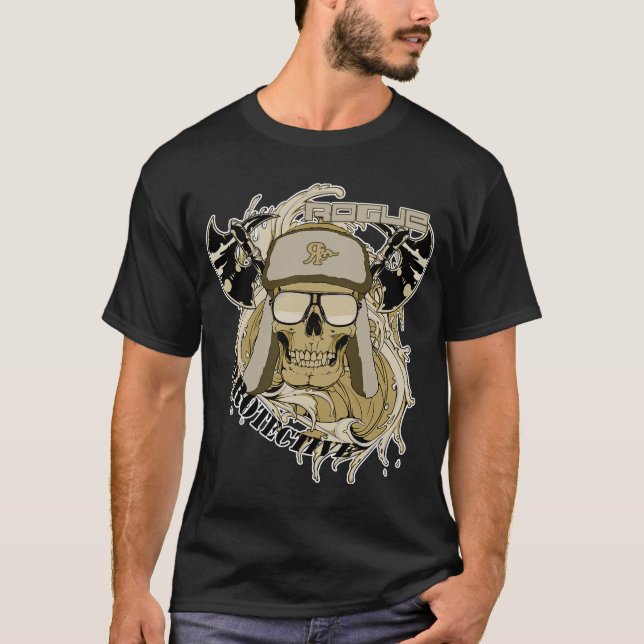 T-SHIRT DE PROTECTION DE LA ROGUE TATTOO GRAFFITI (Devant)
