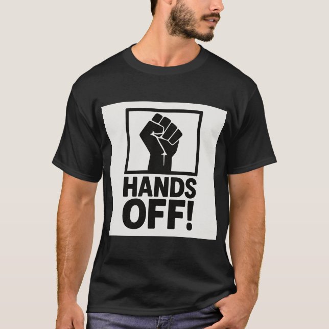 T-Shirt de protestation - Gras (Devant)