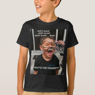 T-shirt de puissance de sucre d'enfants