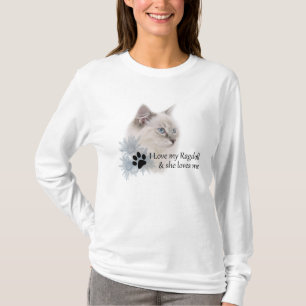 T-shirt de ragdoll