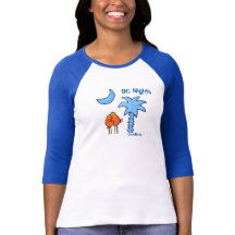 T-shirt de raglan de la douille des femmes de