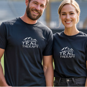 T-shirt de randonnée en montagne minimaliste Théra