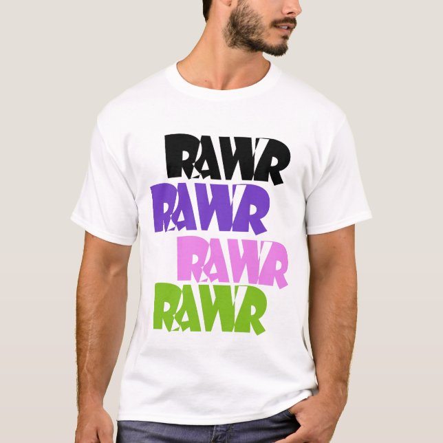 T-shirt de Rawr (Devant)