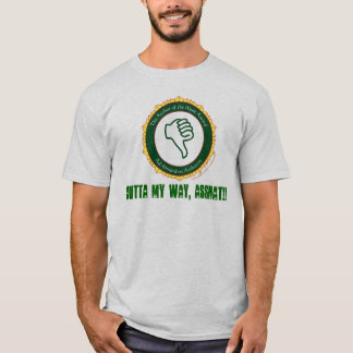 T-shirt de récompense d'Asshat