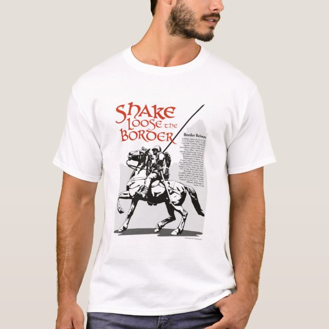 T-shirt de Reiver de frontière (Devant)