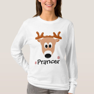 T-shirt de renne de Prancer