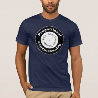 T-shirt de représentation proportionnelle