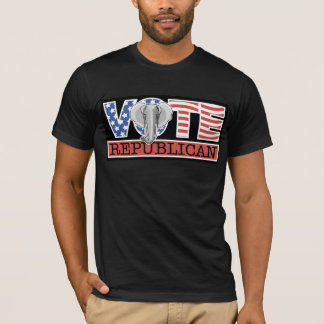 T-shirt de républicain de vote
