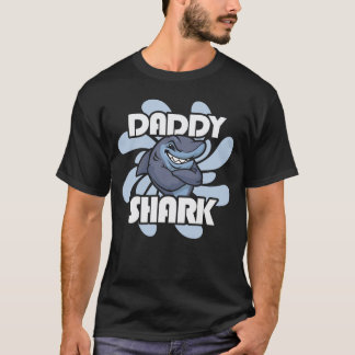 T-shirt de requin de papa - jour de l'anniversaire