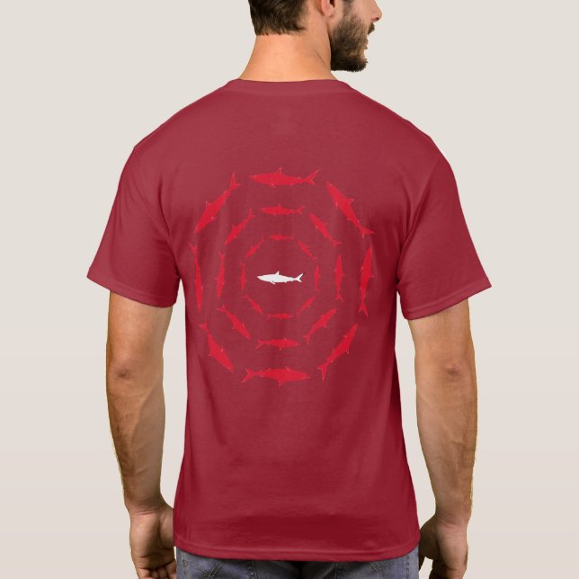 T-shirt de requins (Dos)
