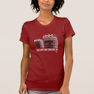 T-shirt de réservoirs à gaz de Greenpoint des