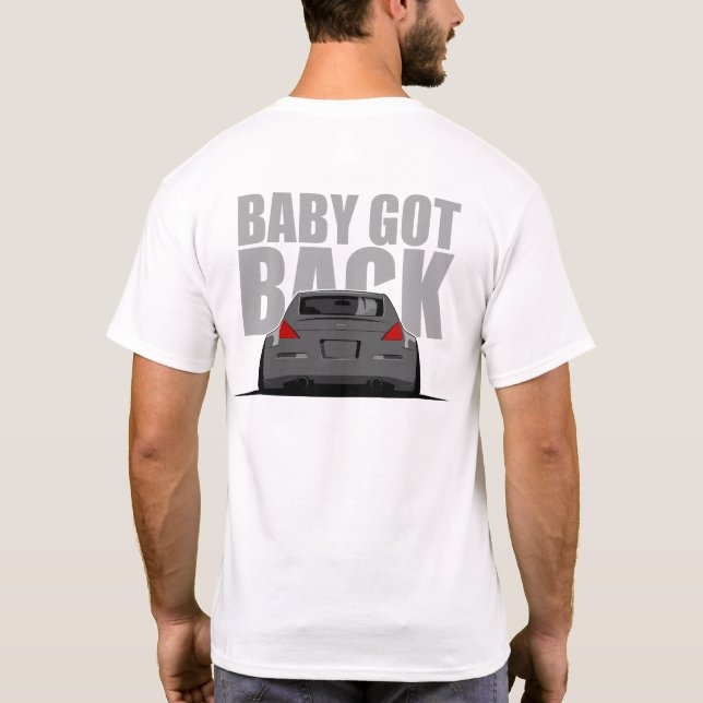 T-shirt de retour du bébé de Nissan 350z (Dos)