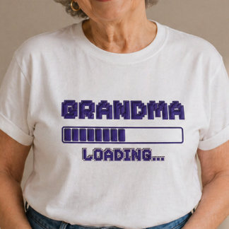 T-shirt de révélation de grossesse de grand-mère e