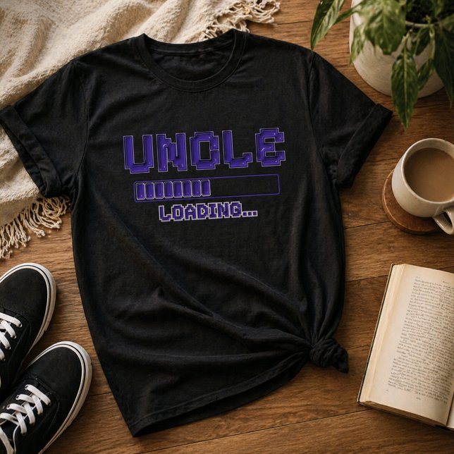 T-shirt de révélation de l'oncle joueur en chargem (Créateur téléchargé)