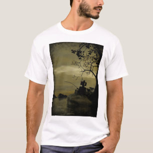 T-shirt de robot de pêche