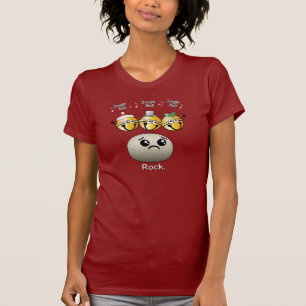 T-shirt de roche de Jingle Bell