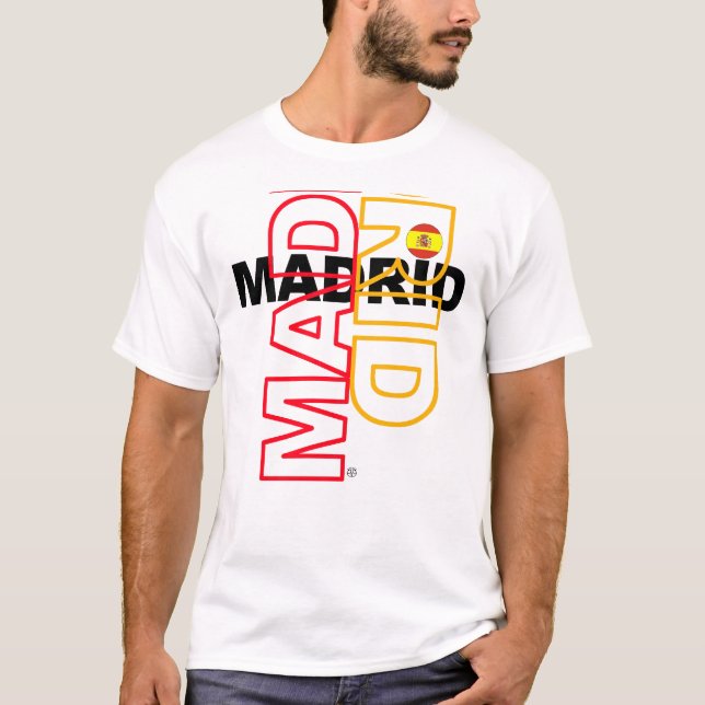 T-shirt de roche de Madrid (Devant)