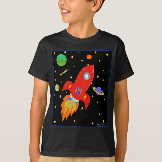 T-shirt de Rocket 5 (Devant)