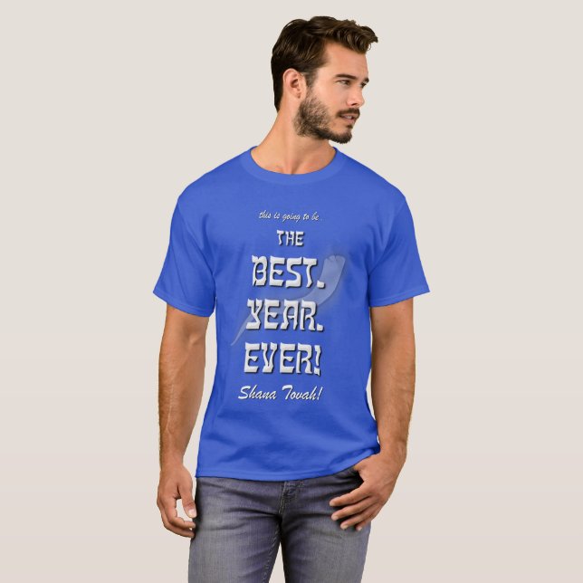 T-shirt de Rosh Hashanah (Devant entier)