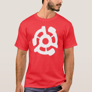 T-shirt de rouge de 45 t/mn