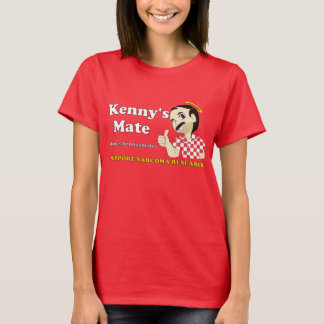 T-shirt de rouge du compagnon de Kenny