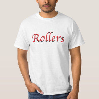 T-shirt de rouleaux