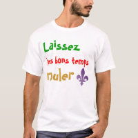 T-shirt de Rouler de Temps de fèves de Mardis Gras