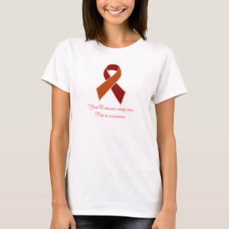 T-shirt de ruban de conscience de la maladie de
