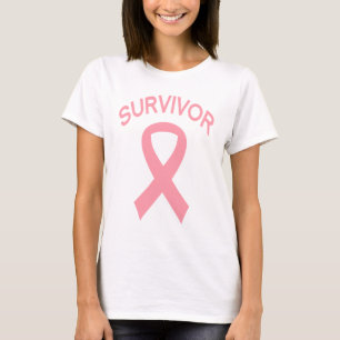 T-shirt de ruban de rose de cancer du sein de