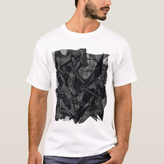 T-Shirt de rue moderne abstrait pour hommes | Co e