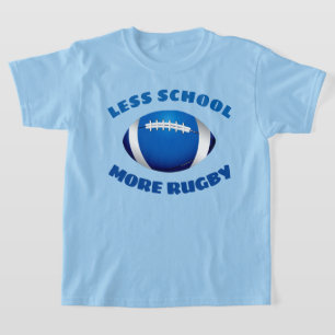 T-shirt de rugby pour enfants moins d'école