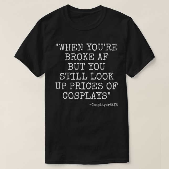 T-SHIRT DE S A CASSÉ D'AF HOMMES ' (Design devant)