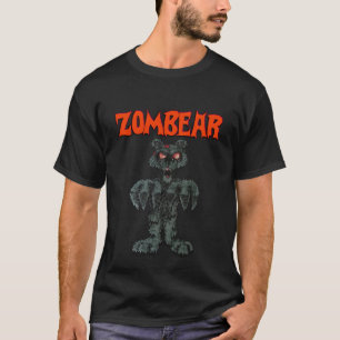T-SHIRT de S d'HOMMES de ZombieZ ZOMBEAR '