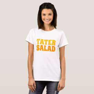 T-shirt de SALADE de la pièce en t TATER de la