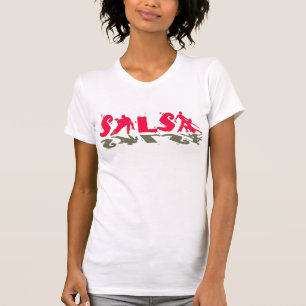 T-shirt de SALSA - pour des amants de danse de