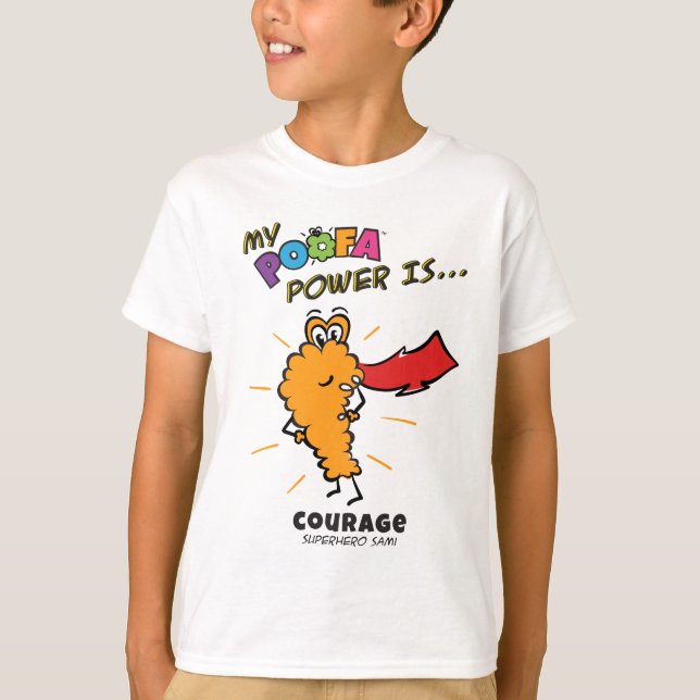 T-shirt de Sami de superhéros (Devant)