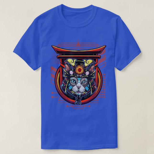 T-shirt de samouraï (Design devant)