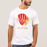 T-shirt de scalaire de menthe poivrée de récif