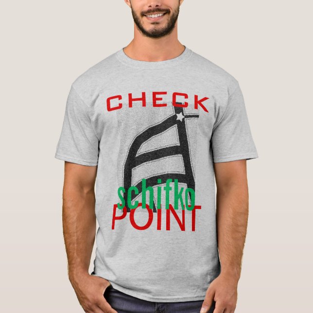 T-shirt de Schifko de point de contrôle (Devant)