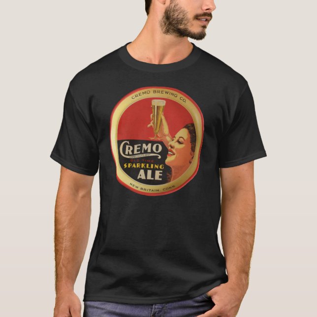 T-shirt de scintillement de bière anglaise de (Devant)