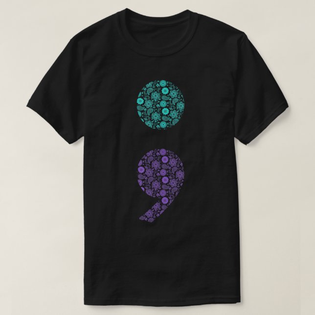 T-shirt de sensibilisation à la prévention du suic (Design devant)