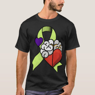 T-Shirt de sensibilisation au cerveau et au cœur